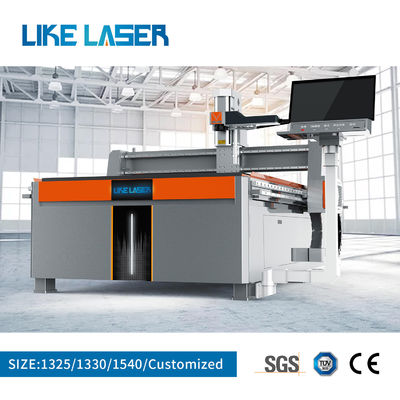 Μηχανή χαρακτικής σφραγίδας 100W Laser Mini Για διακόσμηση φύλλου ανοξείδωτου χάλυβα