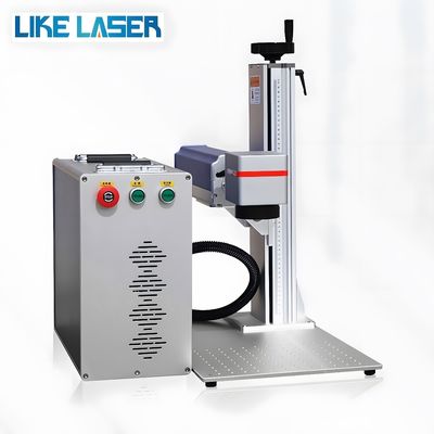 Μαξ 50W 100W DIY πληκτρολόγιο χρώμα χάλυβα Qr κωδικός σφαίρα πένα περιστρεφόμενο βαθύ αλουμίνιο λογότυπο χάλκινο λέιζερ χαρακτική μηχανή για μέταλλο 3D