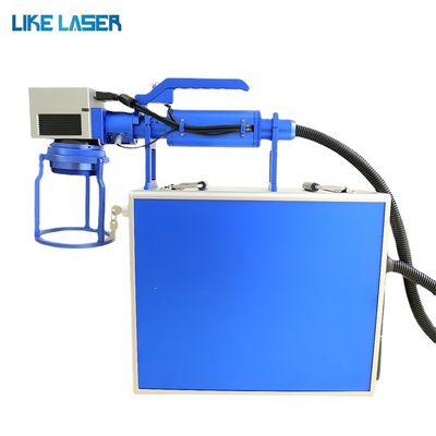 Υψηλής ταχύτητας 20W 30W 50W χειροκίνητη μηχανή σήμανσης λέιζερ για σήμανση τύπου μάσκας ελαστικών