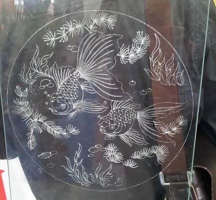 Artcut Vertical Glass Cutting Plotter Λαζερικό Μηχανισμό για Αμμοκροτήματα
