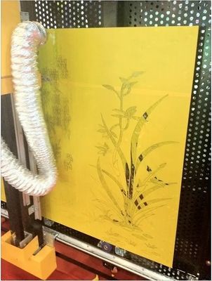Artcut Vertical Glass Cutting Plotter Λαζερικό Μηχανισμό για Αμμοκροτήματα