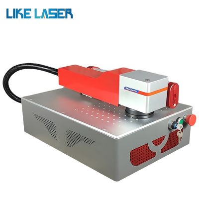 20W 30W Raycus Fiber Laser Marking Machine Φορητό μεταλλικό σήμα με συμπαγές σχεδιασμό