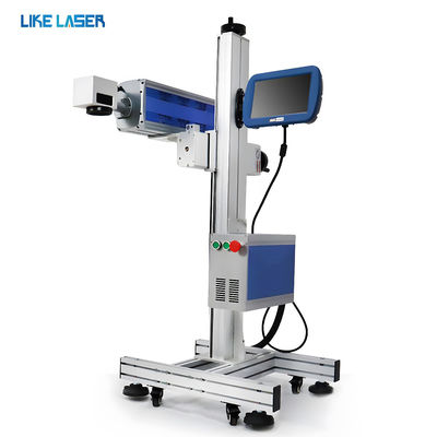 40W CO2 RF Online Flying Laser Marking Machine για μπουκάλια κατοικίδιων ζώων