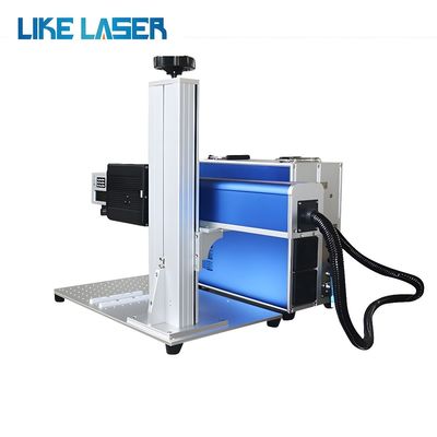 3D 20W 30W 50W Μίνι Laser Fiber Gravator για Χρυσό Κοσμήματα Κάλκινο Μεταλλικό 190cm * 150cm * 70cm