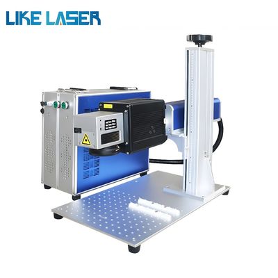 3D 20W 30W 50W Μίνι Laser Fiber Gravator για Χρυσό Κοσμήματα Κάλκινο Μεταλλικό 190cm * 150cm * 70cm