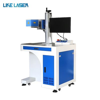 Μη μεταλλική χαρακτική Galvo CO2 Ov Laser με σύστημα ψύξης αέρα και μεταγωγική ζώνη 30W 60W