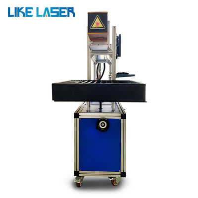 80W 100W 130W CO2 Galvo Laser Marking Machine για γυάλινο σωλήνα κεραμική κρυστάλλινη χαρακτική